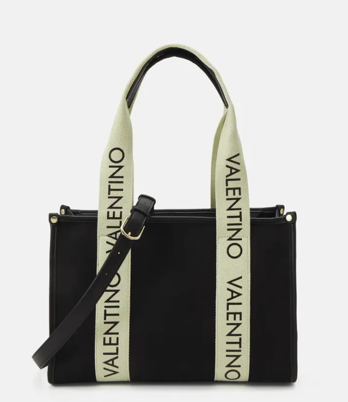 Valentino Bags CANDLE - Cabas - nero/natur